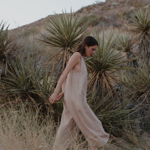 OZMA Vanessa Romper in Dusk 100% Linen M - Picture 7 of 7